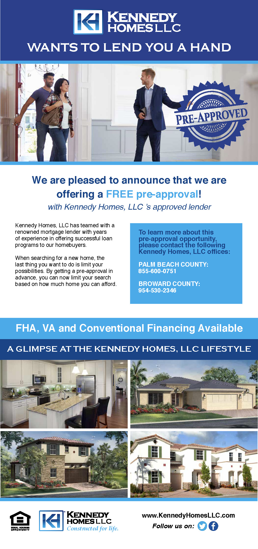 Kennedy Homes 12 KEN-15264 Pre-Approval Eblasts prospect