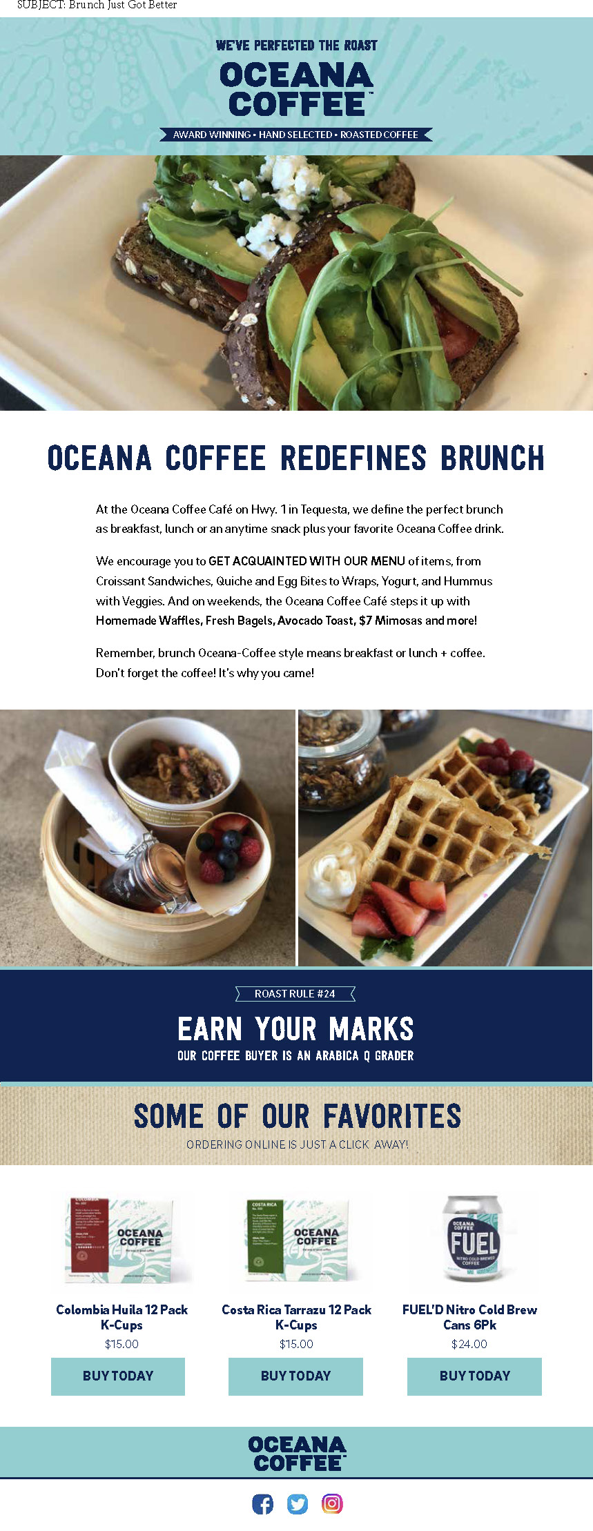 Oceana Coffee 8 OCC-16668 Brunch eBlast