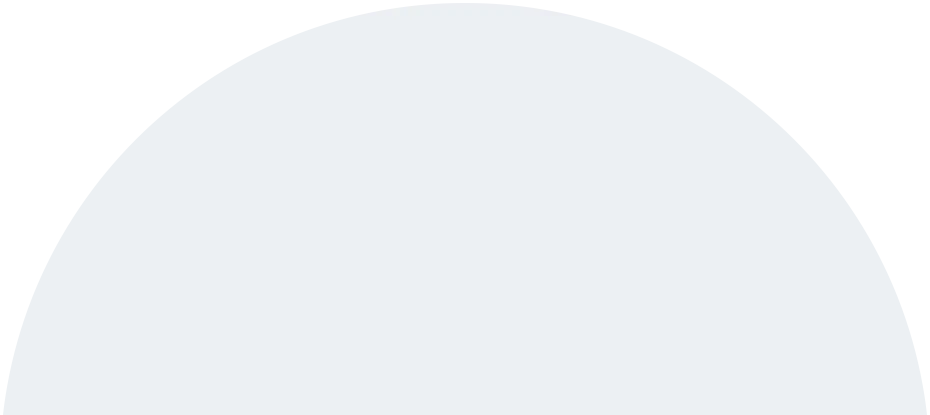 gray half circle